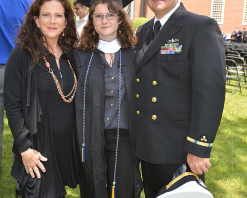 Graduation with Proud Parents