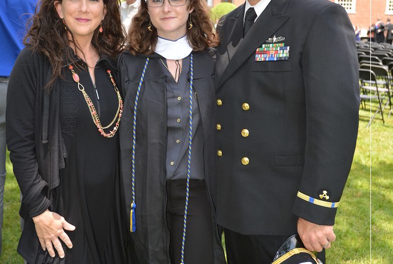 Graduation with Proud Parents